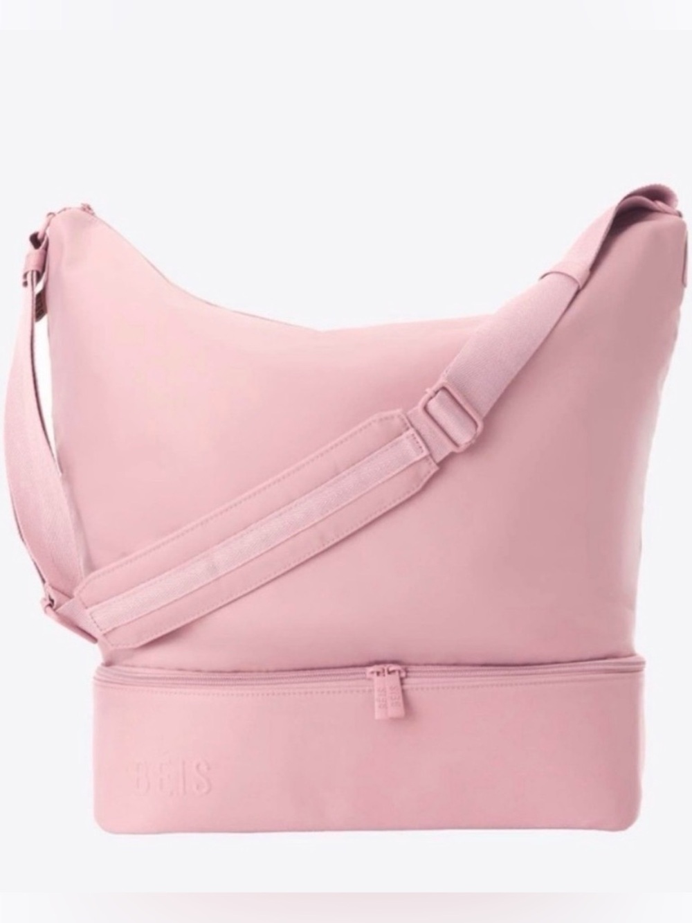 NWT Beis The Crescent Weekender in Atlas Pink